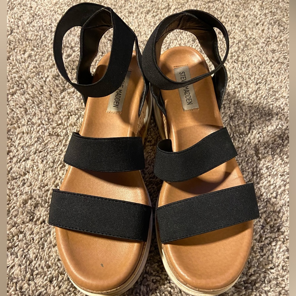 Steve Madden Bandi Platform Sandal Size 7.5